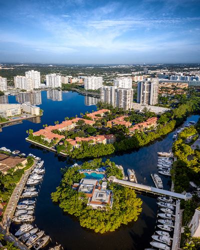 LP Aerial View at Lincoln Pointe, Aventura, Florida